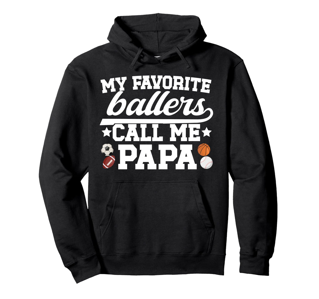 Proud Sports Papa Sport Papa Sports Hoodie - Minimalist Print for Adults - T-Shirt, Sweatshirt, Hoodie