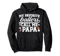 Proud Sports Papa Sport Papa Sports Hoodie - Minimalist Print for Adults - T-Shirt, Sweatshirt, Hoodie