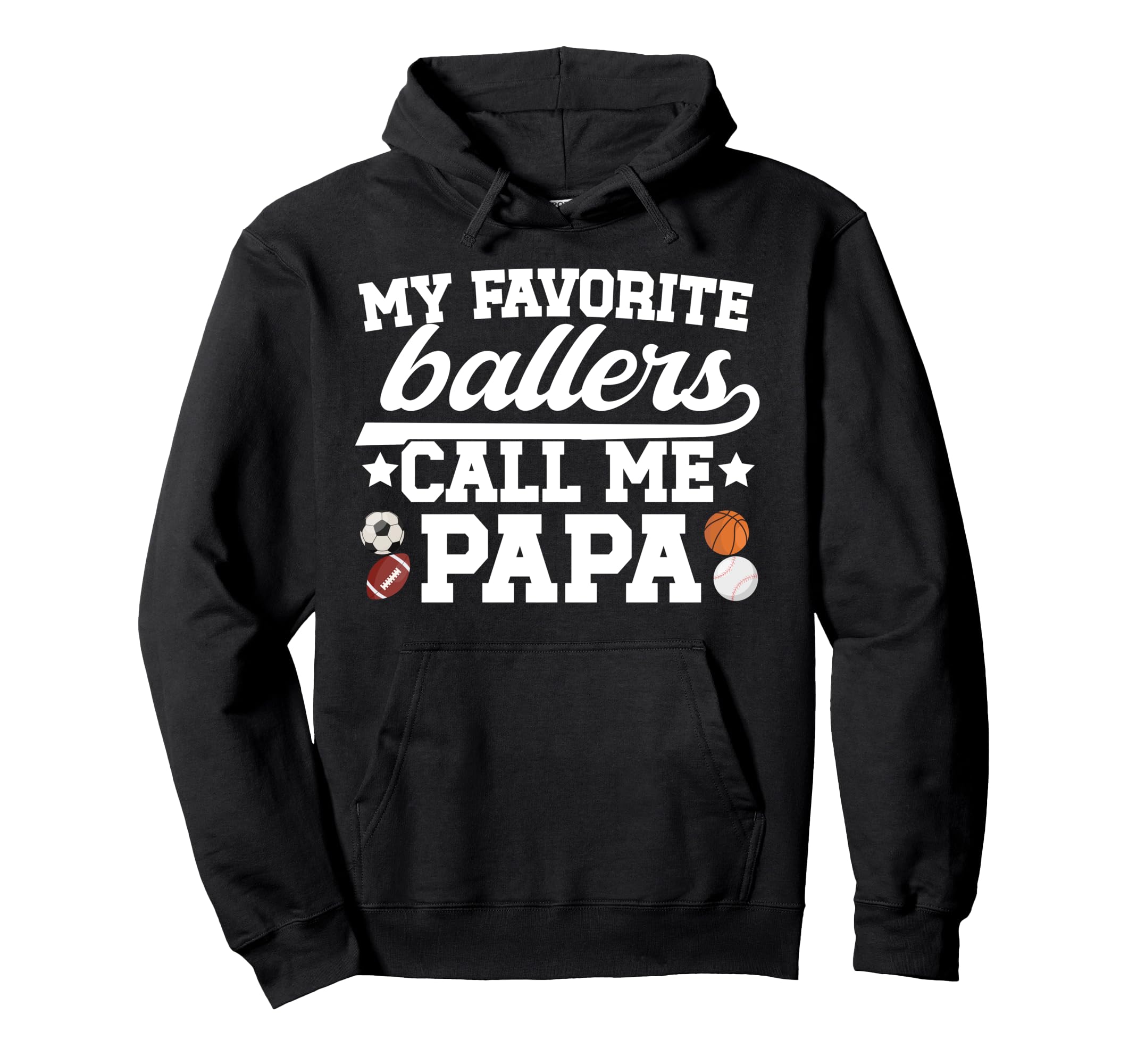 Proud Sports Papa Sport Papa Sports Hoodie - Minimalist Print for Adults - T-Shirt, Sweatshirt, Hoodie