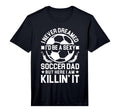 Mens Soccer Dad Performance T-Shirt - Graphic Print Unisex - T-Shirt, Sweatshirt, Hoodie