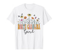 North Carolina Wildflower Groovy North T-Shirt - Minimalist Print Unisex - T-Shirt, Sweatshirt, Hoodie