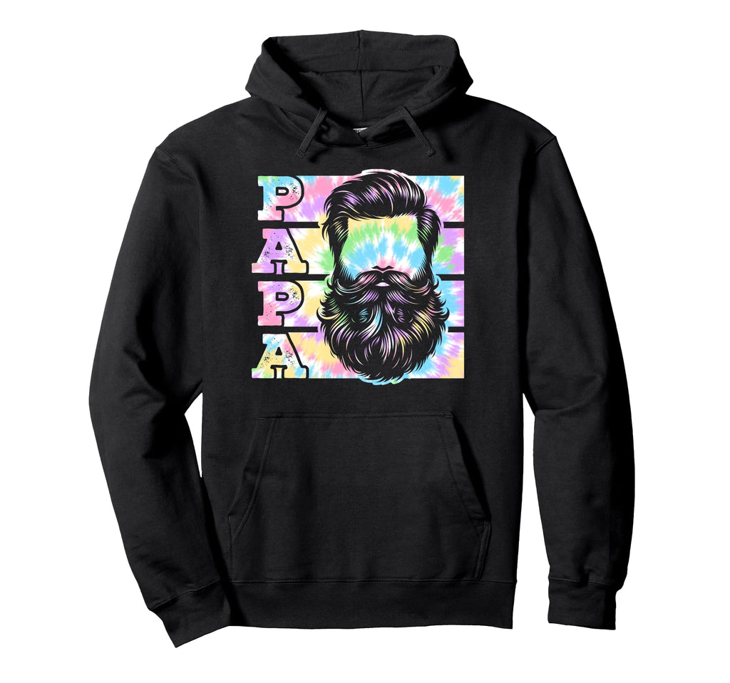 Bearded Papa 70S Fathers Day Beard Hoodie - Graphic Print for Adults - T-Shirt, Sweatshirt, Hoodie