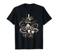 Funny Octopus Steampunk Hat Coffee Cup T-Shirt - Novelty Apparel Men Women - T-Shirt, Sweatshirt, Hoodie