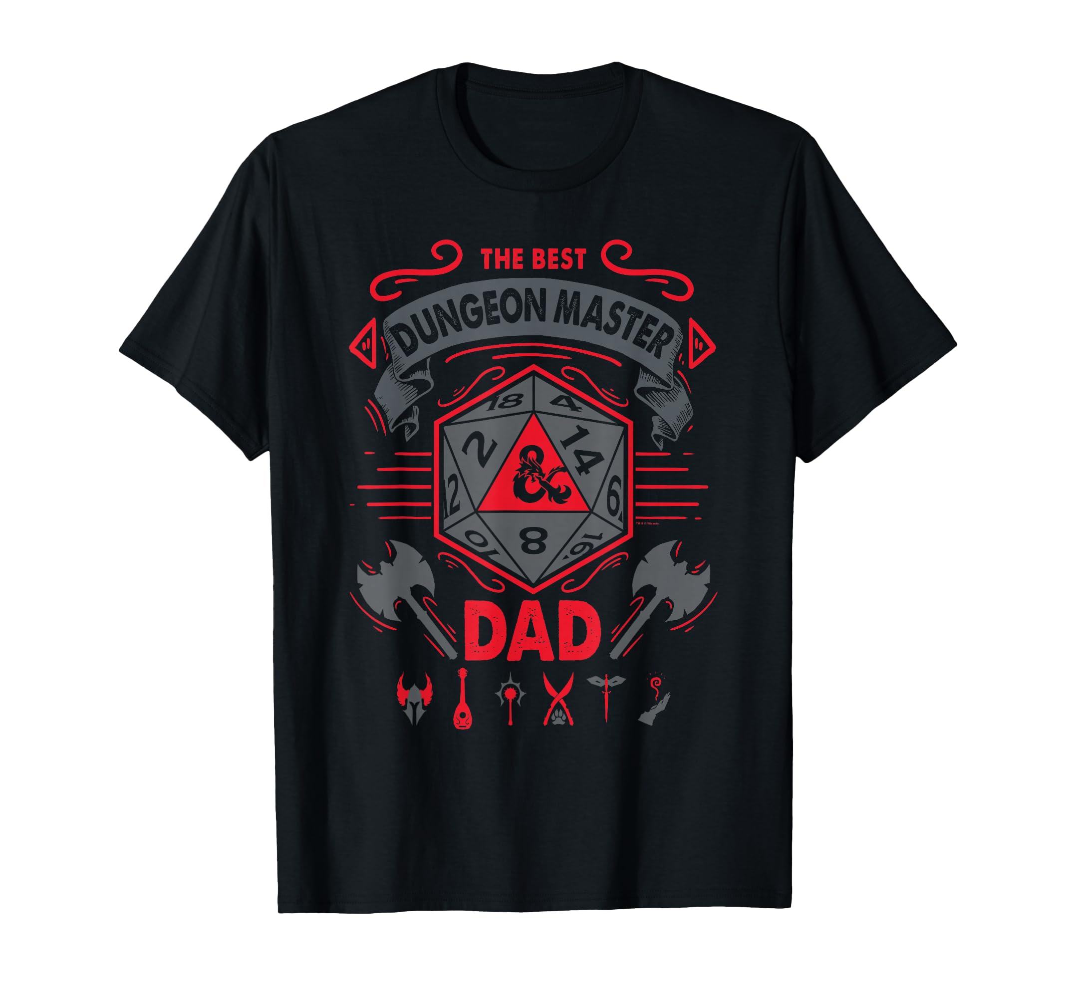 Dungeons Dragons Best Dungeon Master T-Shirt - Custom Art Print Men Women - T-Shirt, Sweatshirt, Hoodie