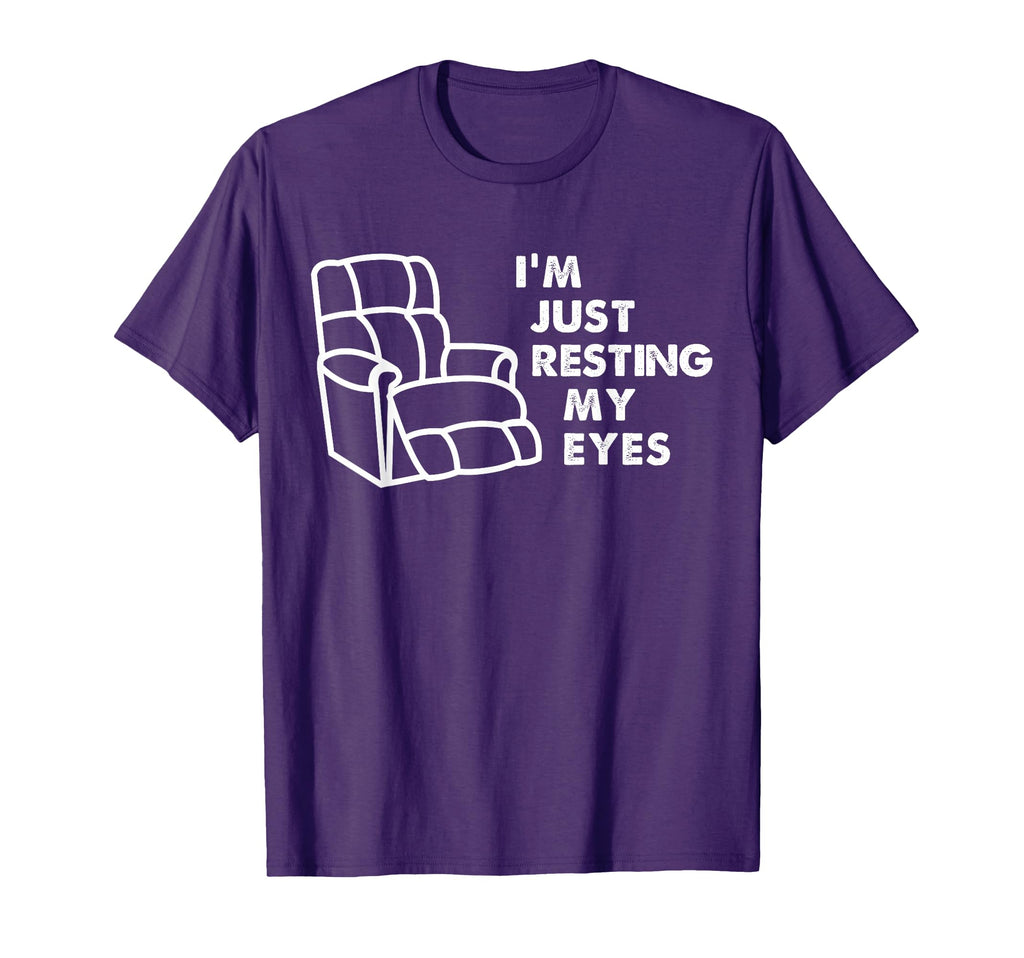 Im Just Resting My Eyes Funny Dad T-Shirt - Aesthetic Graphic for Adults - T-Shirt, Sweatshirt, Hoodie