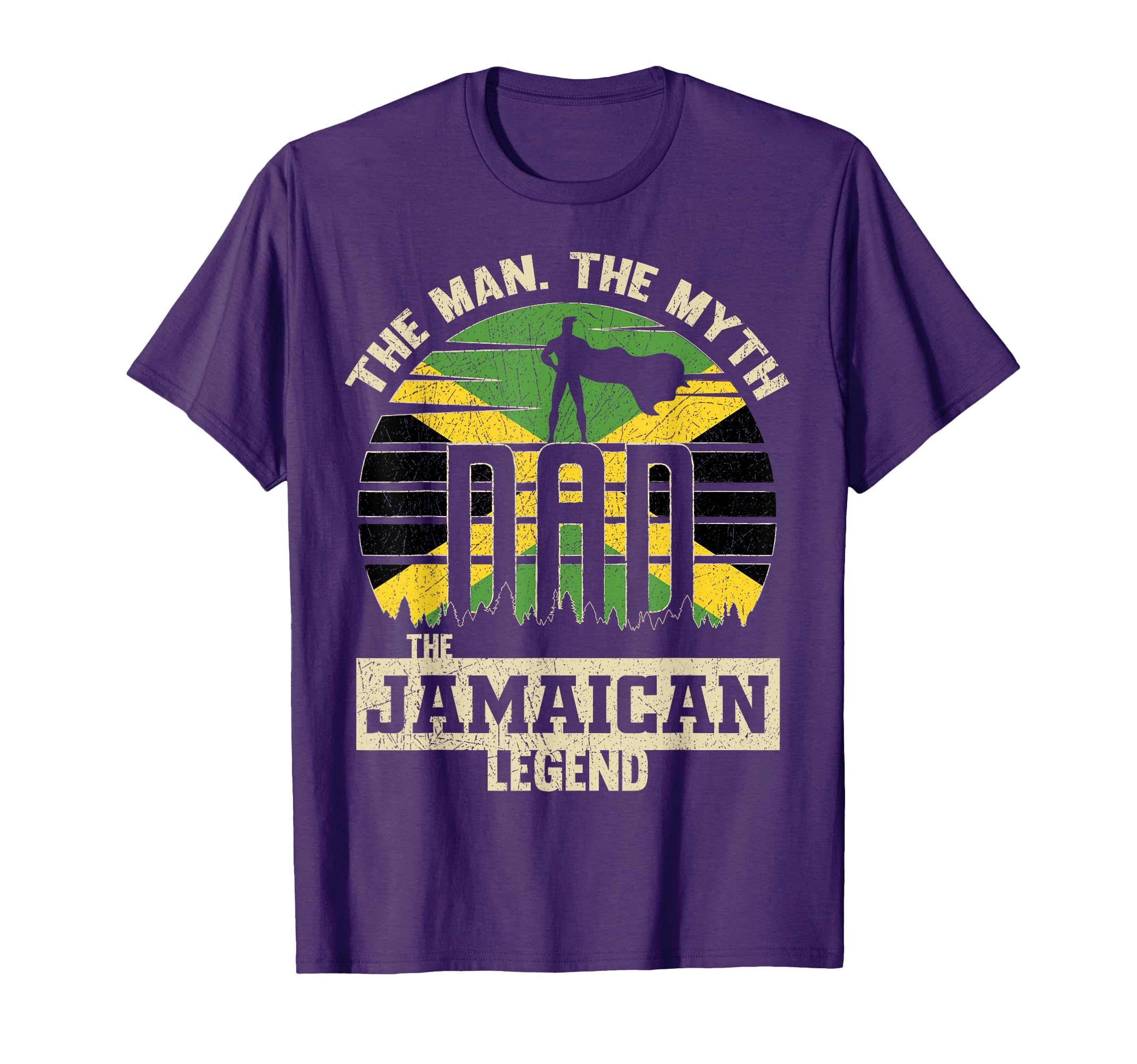 Myth Jamaican Legend Dad T-Shirt - Fun Novelty Design for Adults - T-Shirt, Sweatshirt, Hoodie
