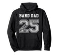 Senior Marching Dad 2025 Groovy Band Hoodie - Streetwear Style for Adults - T-Shirt, Sweatshirt, Hoodie