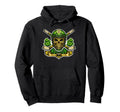 Celtic Skull Irish Hockey St Patricks Hoodie - Unique Graphic for Adults - T-Shirt, Sweatshirt, Hoodie