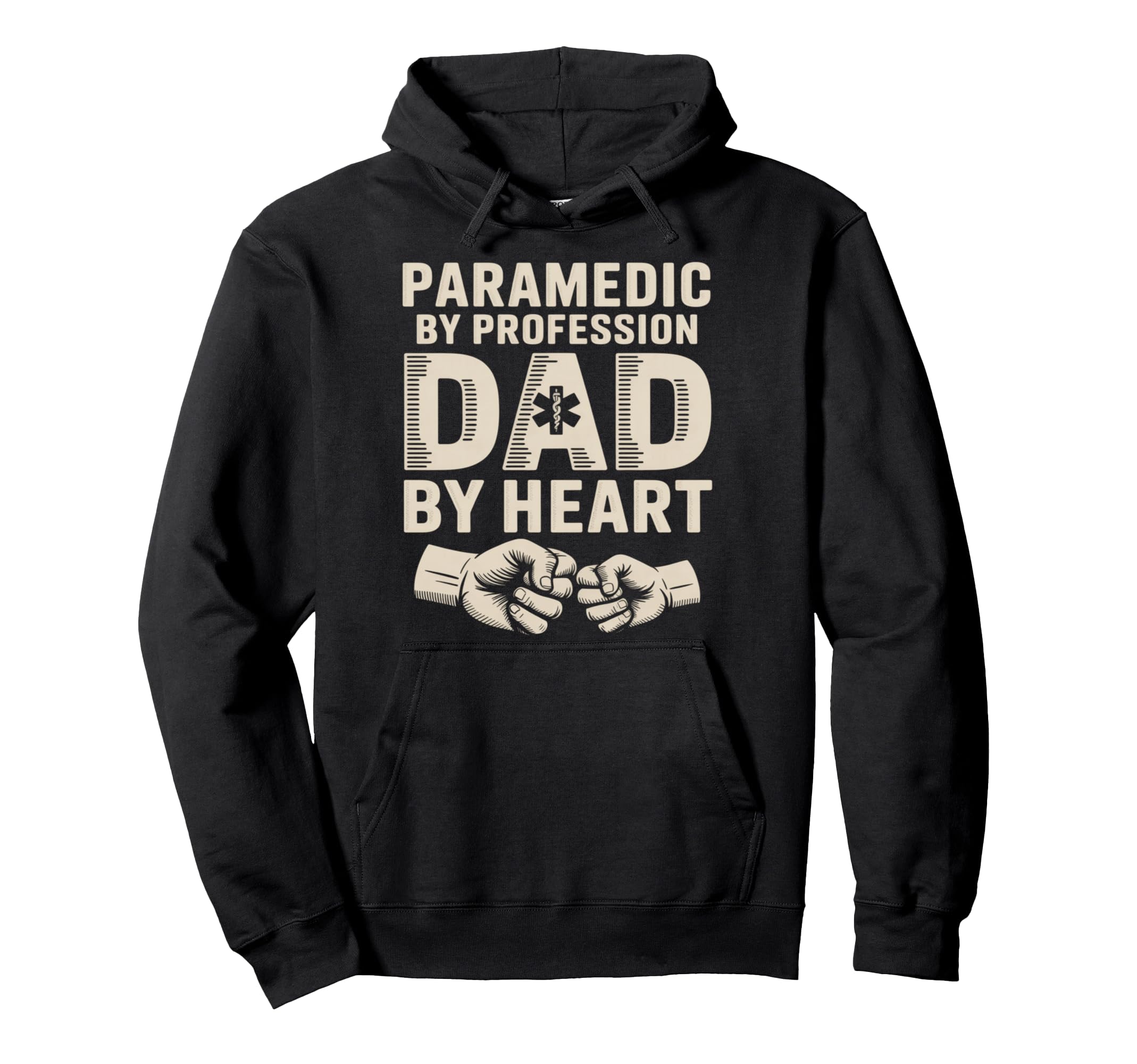 Paramedic Profession Dad Heart Father Hoodie - Trendy Graphic Men Women - T-Shirt, Sweatshirt, Hoodie