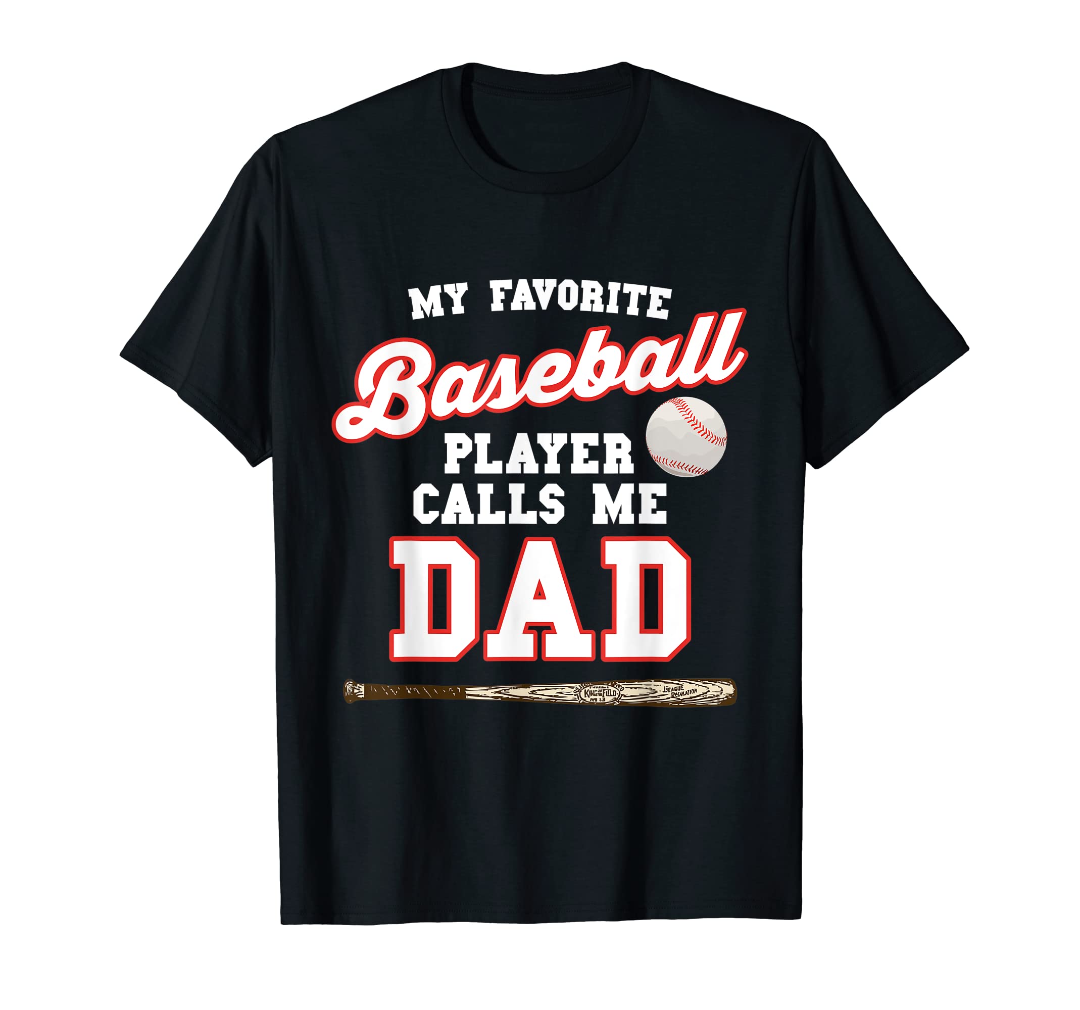 My Favorite Baseball Player Calls Me T-Shirt - Graphic Print for Adults - T-Shirt, Sweatshirt, Hoodie