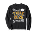 Proud Uncle Class 2026 Graduate Sweatshirt - Fun Novelty Design for Adults - T-Shirt, Sweatshirt, Hoodie