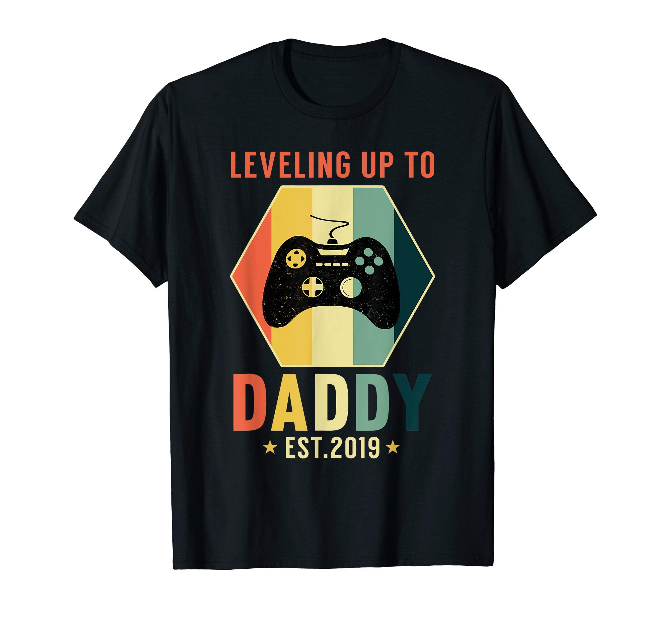 Leveled Up To Daddy New Gamer Dad T-Shirt - Streetwear Style Men Women - T-Shirt, Sweatshirt, Hoodie