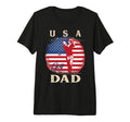 Usa Flag 2024 Fathers Day American T-Shirt - Fun Novelty Design Men Women - T-Shirt, Sweatshirt, Hoodie