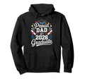 Proud Dad 2026 Graduate Statement Hoodie - Casual Everyday Wear Unisex - T-Shirt, Sweatshirt, Hoodie