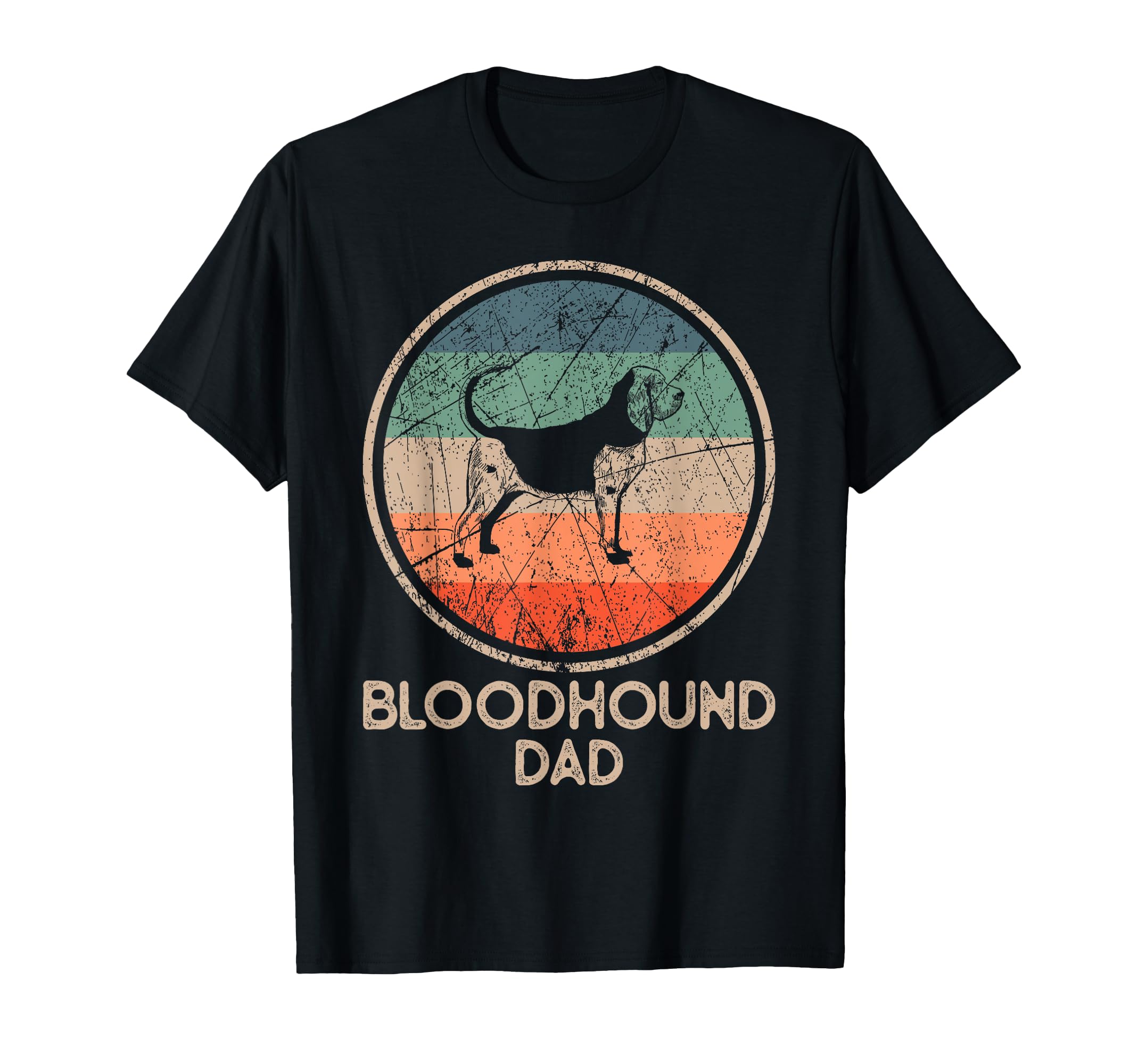 Bloodhound Dog Bloodhound Dad T-Shirt - Graphic Print for Adults - T-Shirt, Sweatshirt, Hoodie