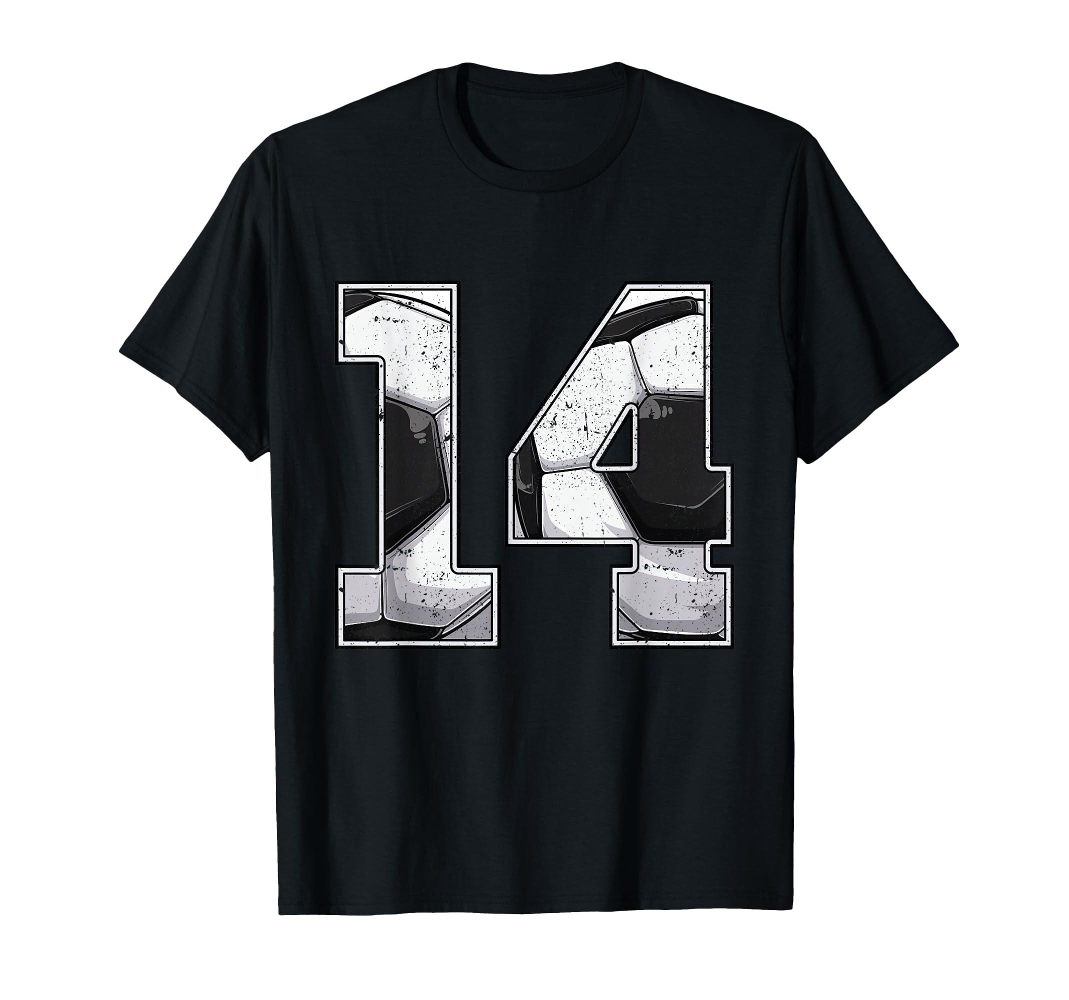Soccer 14Th Birthday Fourteen 14 Years T-Shirt - Unique Graphic for Adults - T-Shirt, Sweatshirt, Hoodie