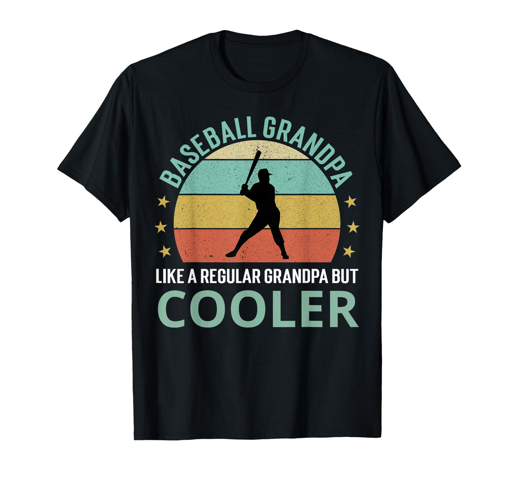 Baseball Grandpa Like Regular Grandpa But T-Shirt - Trendy Graphic Unisex - T-Shirt, Sweatshirt, Hoodie