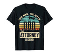 Myth Legend Dad Attorney T-Shirt - Custom Art Print Unisex - T-Shirt, Sweatshirt, Hoodie