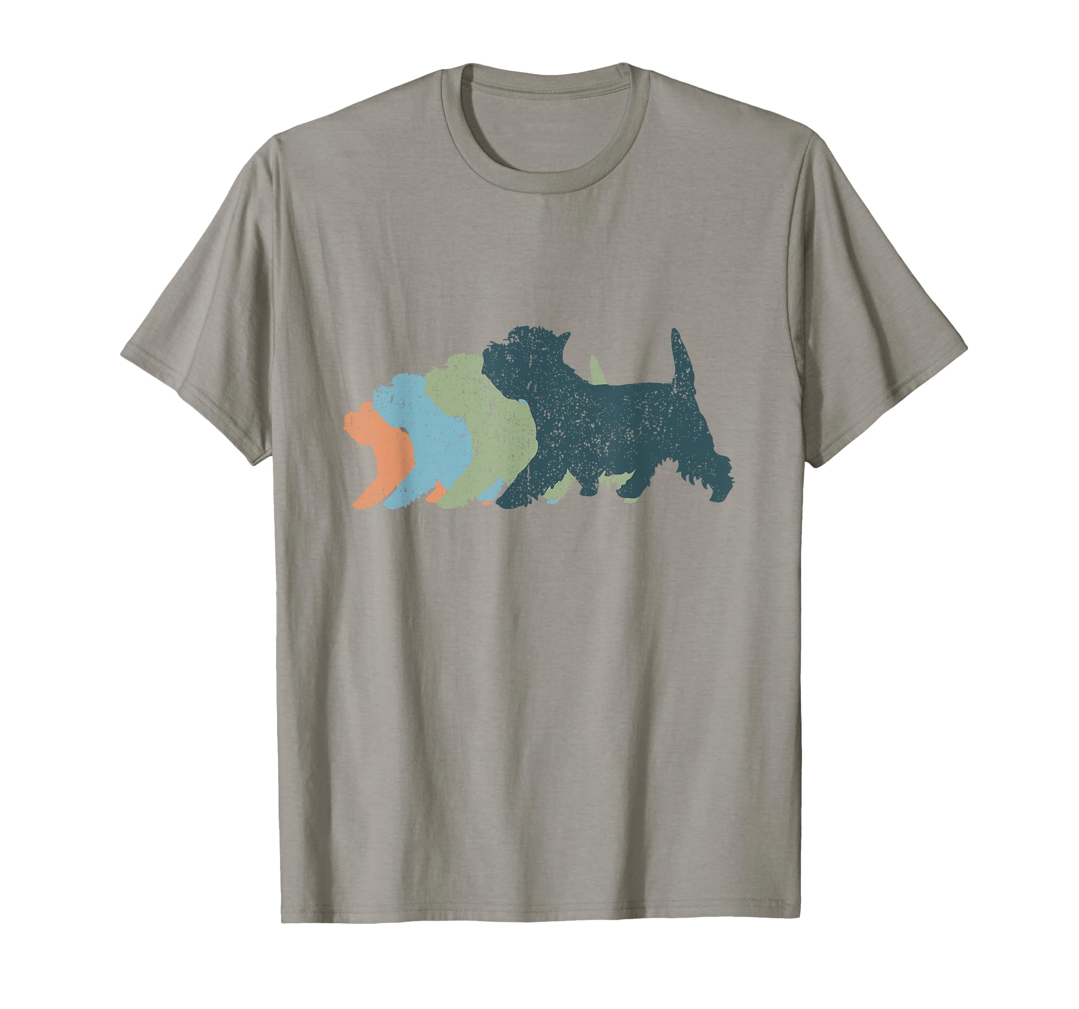Dog Mom Dad Silhouette Westie T-Shirt - Unique Graphic Men Women - T-Shirt, Sweatshirt, Hoodie