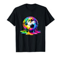 Soccer Ice Cream Drip Soccer Player T-Shirt - Minimalist Print Men Women - T-Shirt, Sweatshirt, Hoodie