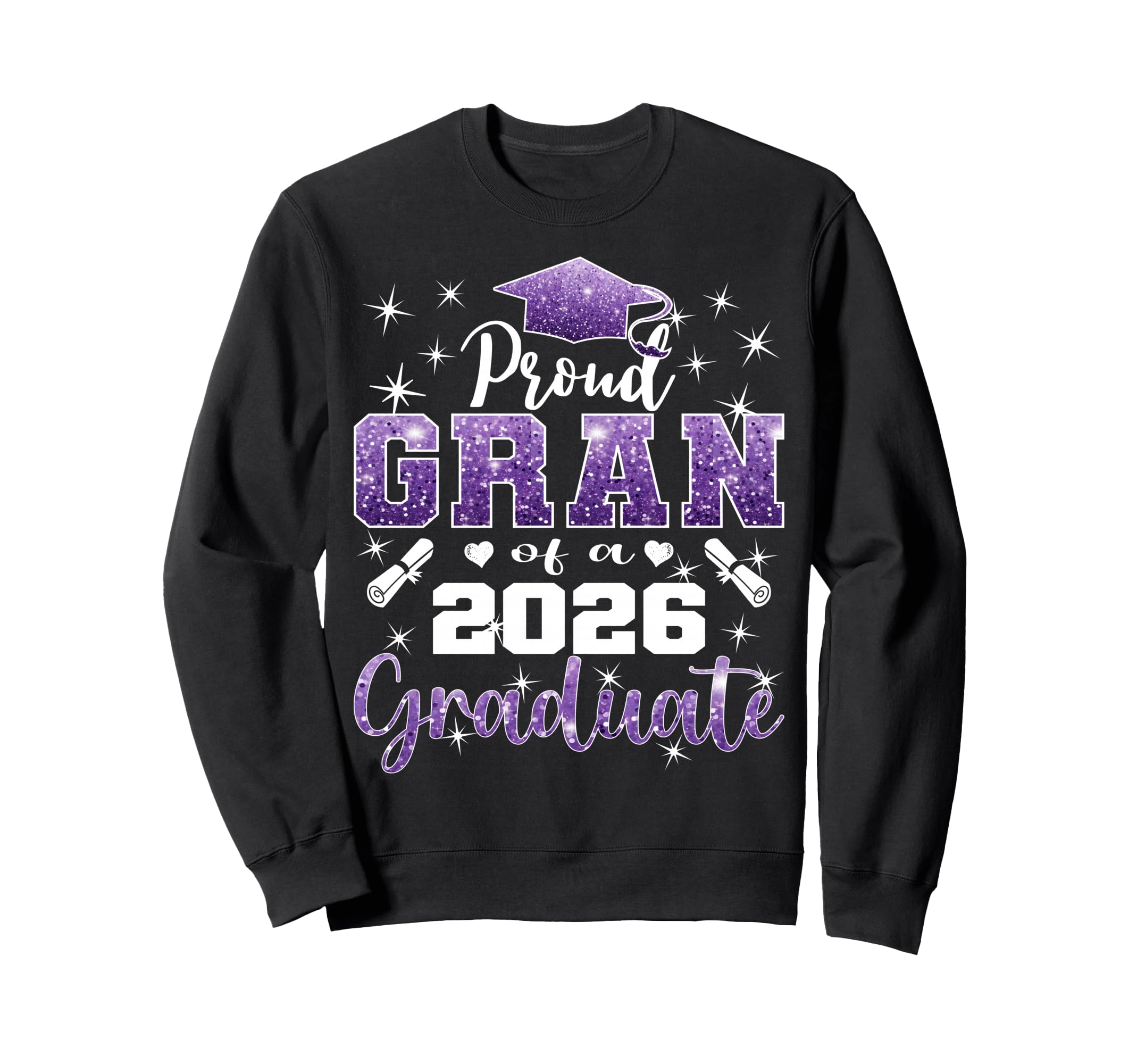 Super Proud Gran 2026 Graduate Sweatshirt - Casual Everyday Wear Unisex - T-Shirt, Sweatshirt, Hoodie