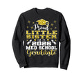 Proud Little Sister 2026 Class Med Sweatshirt - Novelty Apparel Men Women - T-Shirt, Sweatshirt, Hoodie