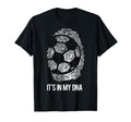 Soccer Its My Dna Soccer Thumbprint T-Shirt - Custom Art Print Unisex - T-Shirt, Sweatshirt, Hoodie
