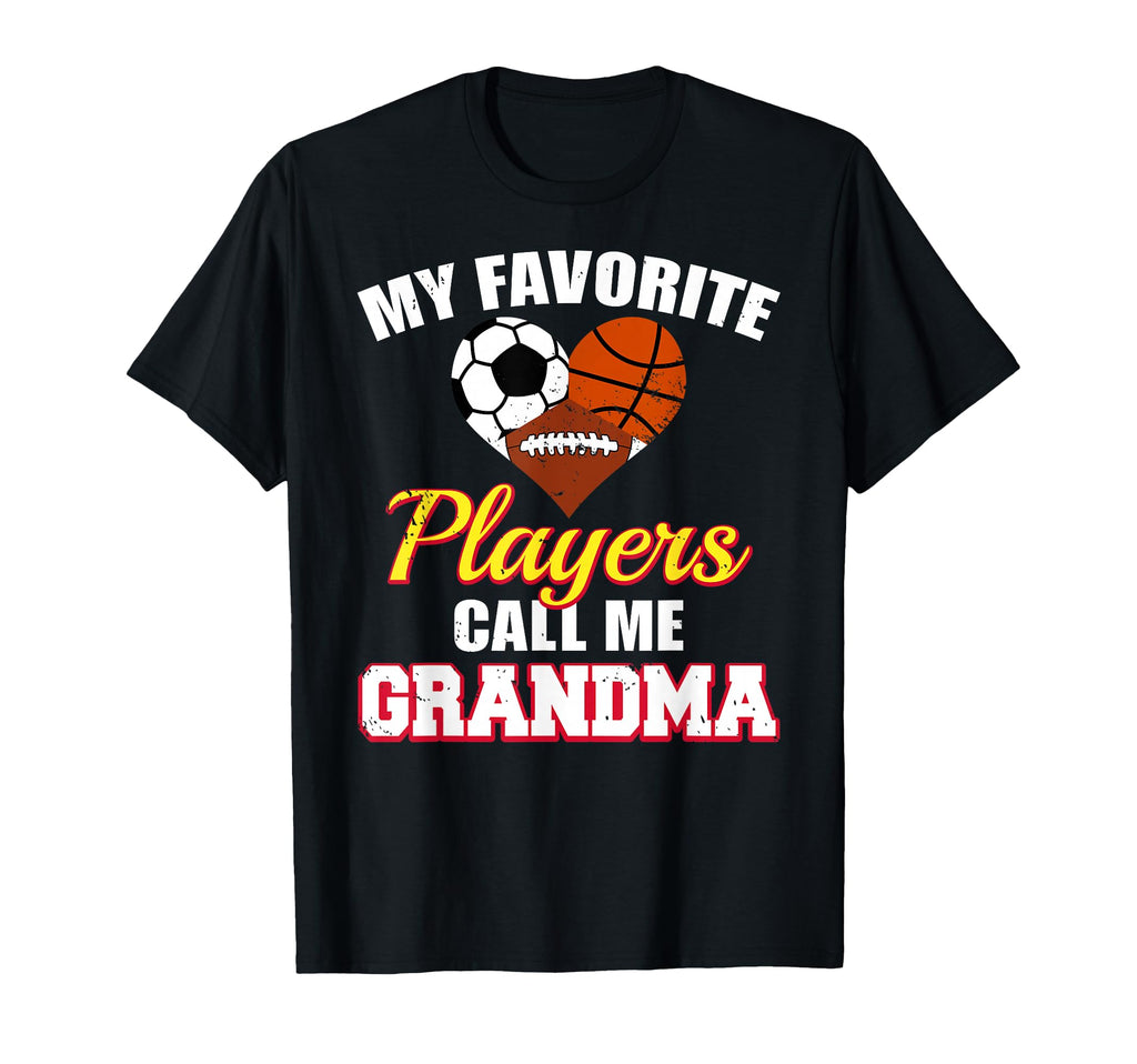 My Favorite Players Soccer T-Shirt - Fun Novelty Design for Adults - T-Shirt, Sweatshirt, Hoodie
