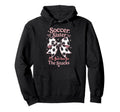 Soccer Sister Here Snacks Soccer Player Hoodie - Unique Graphic for Adults - T-Shirt, Sweatshirt, Hoodie
