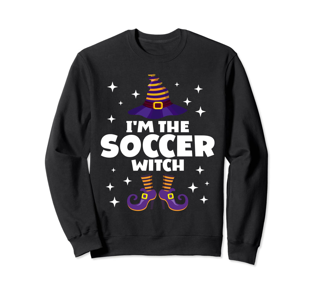 Funny Soccer Witch Family Matching Sweatshirt - Streetwear Style Men Women - T-Shirt, Sweatshirt, Hoodie