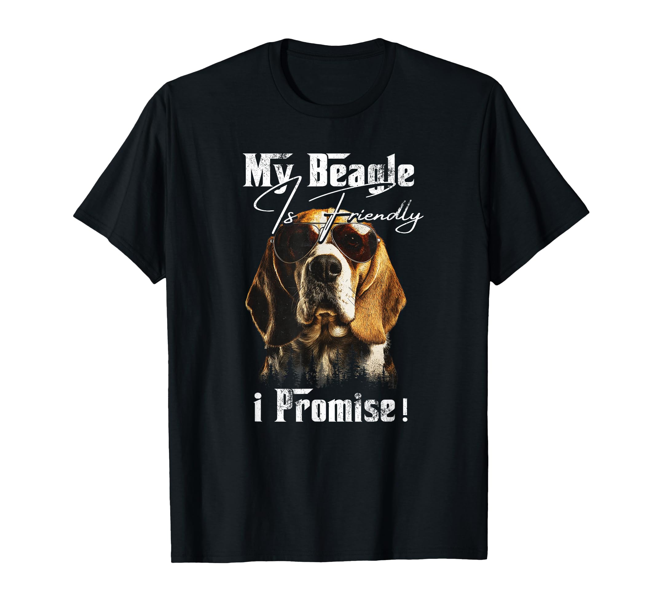 Beagle Dad Funny Fathers Day Dog Lover T-Shirt - Graphic Print Men Women - T-Shirt, Sweatshirt, Hoodie
