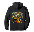 Cycling Psychedelic Maze Road Bike Art Hoodie - Graphic Print Unisex - T-Shirt, Sweatshirt, Hoodie