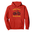 Biker Dad Daddys Future Biking Buddy Hoodie - Casual Everyday Wear Unisex - T-Shirt, Sweatshirt, Hoodie