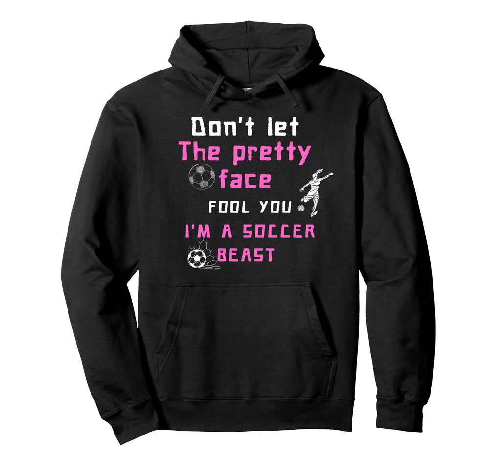 Mom Soccer Player Coach Soccer Player Hoodie - Aesthetic Graphic Men Women - T-Shirt, Sweatshirt, Hoodie