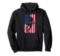 Us Flag Basketball Player Slam Dunk Fan Hoodie - Trendy Graphic Men Women - T-Shirt, Sweatshirt, Hoodie