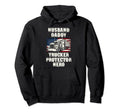 Trucker Truck Driver Dad Father American Usa Hoodie - Graphic Print Unisex - T-Shirt, Sweatshirt, Hoodie
