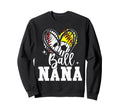 Ball Nana Baseball Softball Sweatshirt - Fun Novelty Design for Adults - T-Shirt, Sweatshirt, Hoodie