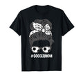 Soccer Mom Soccer Mothers Day Messy Bun T-Shirt - Graphic Print Men Women - T-Shirt, Sweatshirt, Hoodie