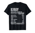 Kirby Nutrition Personalized Name T-Shirt - Novelty Apparel Men Women - T-Shirt, Sweatshirt, Hoodie