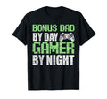 Gamer Stepdad Fathers Day Bonus Dad T-Shirt - Novelty Apparel Men Women - T-Shirt, Sweatshirt, Hoodie