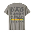 Dad Grandpa Vietnam Veteran Military T-Shirt - Unique Graphic Men Women - T-Shirt, Sweatshirt, Hoodie
