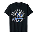Leopard Cheetah Volleyball Blue Nana T-Shirt - Unique Graphic Unisex - T-Shirt, Sweatshirt, Hoodie