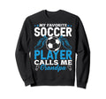Soccer Player Calls Me Grandpa Funny Sweatshirt - Graphic Print Men Women - T-Shirt, Sweatshirt, Hoodie