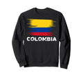 Colombia Colombian Flag Sport Sweatshirt - Trendy Graphic for Adults - T-Shirt, Sweatshirt, Hoodie
