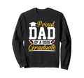 Proud Dad 2026 Graduate Sweatshirt - Minimalist Print Men Women - T-Shirt, Sweatshirt, Hoodie