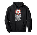 Supportive Soccer Sister Bored Sports Hoodie - Trendy Graphic Men Women - T-Shirt, Sweatshirt, Hoodie