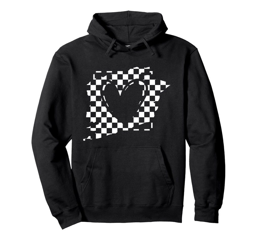 Dirt Track Racing Drag Racing Hoodie - Minimalist Print Men Women - T-Shirt, Sweatshirt, Hoodie