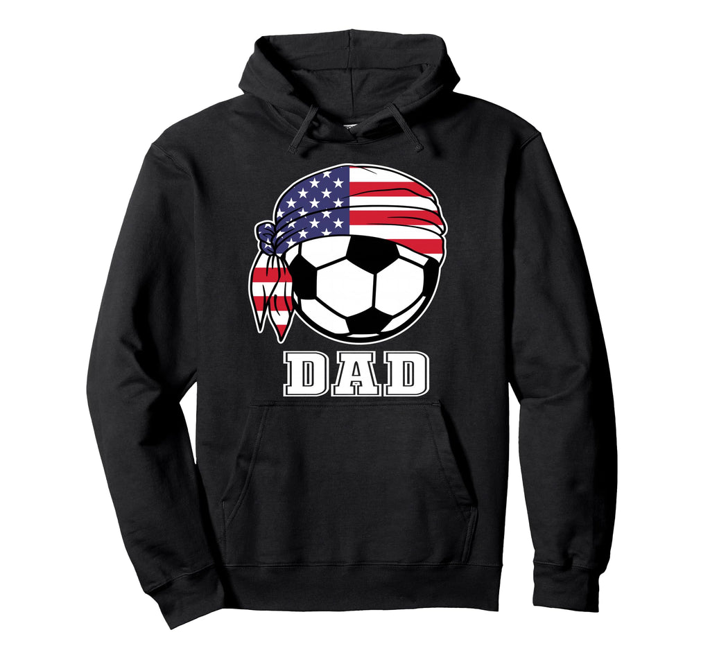Soccer Dad Pops Father Soccer Player Hoodie - Fun Novelty Design Unisex - T-Shirt, Sweatshirt, Hoodie
