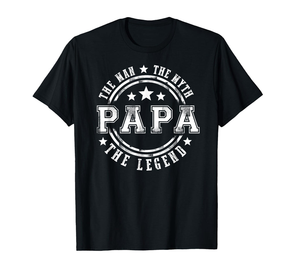 Great Myth Legend Papa T-Shirt - Minimalist Print Unisex - T-Shirt, Sweatshirt, Hoodie