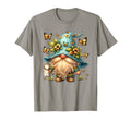 Butterfly Dad Gnome Floral Flower Hat T-Shirt - Aesthetic Graphic Unisex - T-Shirt, Sweatshirt, Hoodie